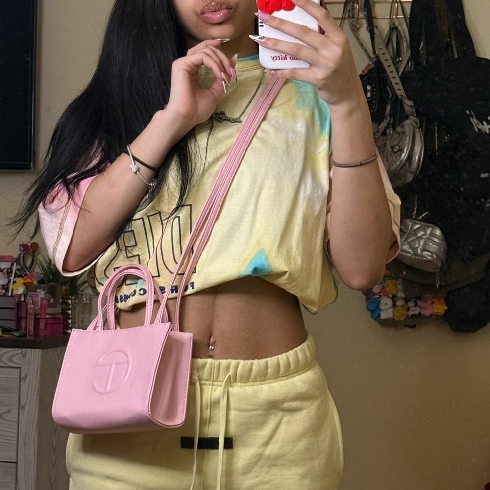 Pink Crossbody Bag